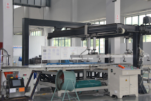 1300平板单磨生产线下料单元