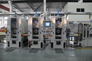 卷磨生产线抛光单元